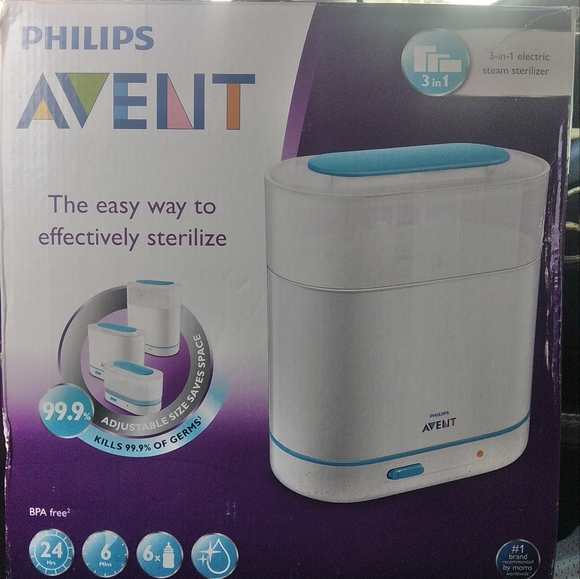 Philips Avent SCF284/05 3-in-1 Electric Steam Sterilizer - Picture 1 of 3